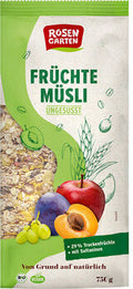 Rosengarten muesli fruits 750g organic 