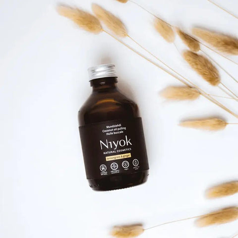 Niyok Coconut Oil Mouthwash - Lemongrass &amp; Ginger Organic 200ml