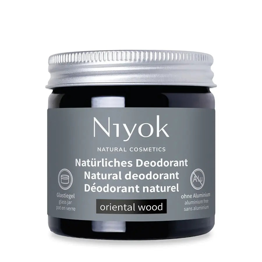 Niyok 2 in 1 anti-transpirante Deocreme - Oriental wood Bio 40ml