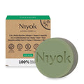 Niyok 3 in 1 feste Dusche | Körper + Haare + Gesicht - Early spring Bio 80g
