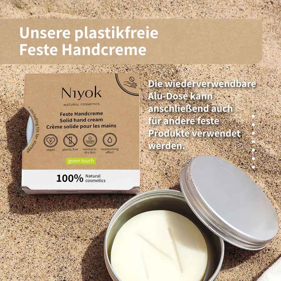 Niyok Feste Handcreme - Soft blossom Bio 50g_5