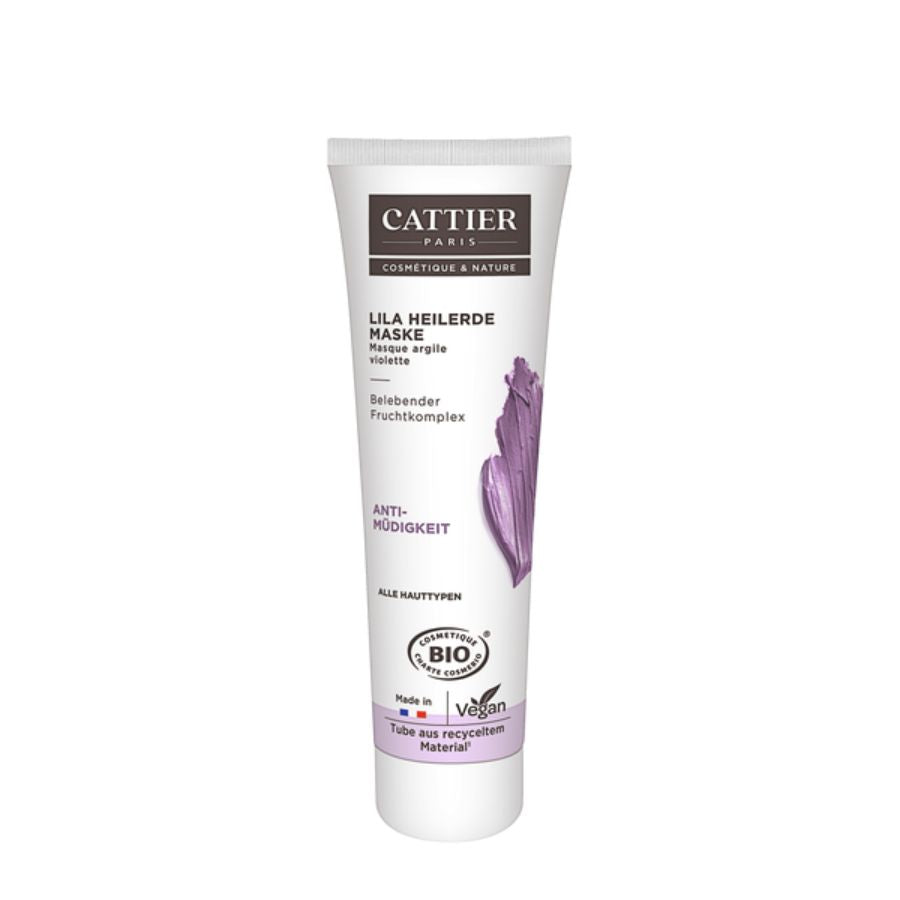 Cattier Lila Heilerde Maske Bio 100ml