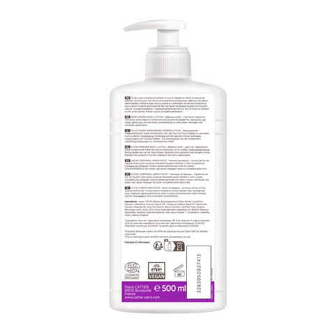Cattier moisturizing body lotion organic 500ml