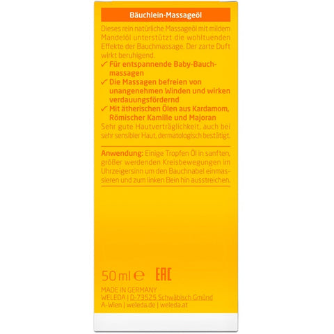 WELEDA Baby Tummy Massage Oil Organic 50ml