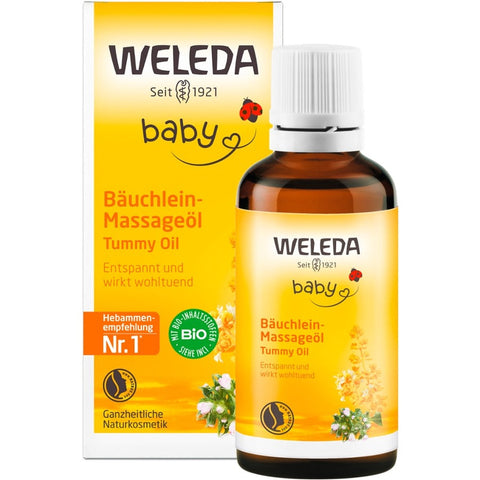WELEDA Baby Tummy Massage Oil Organic 50ml