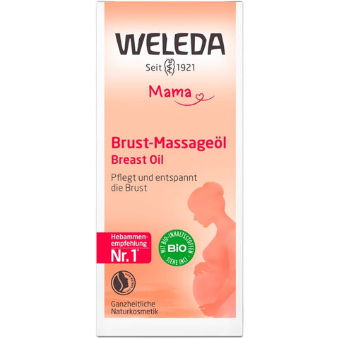WELEDA Breast Massage Oil Organic 50ml