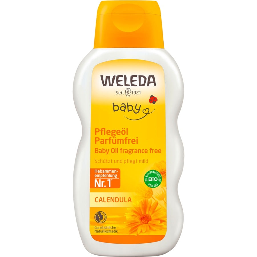 WELEDA Baby Calendula Pflegeöl Parfümfrei Bio 200ml