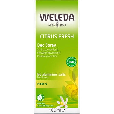 WELEDA Citrus Fresh Deodorant Spray Organic 100ml