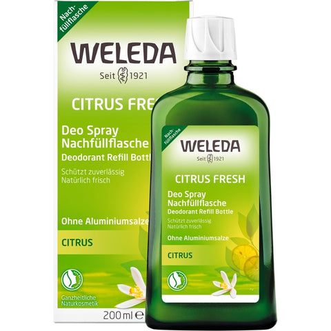 WELEDA Citrus Fresh Deodorant Spray Refill Organic 200ml