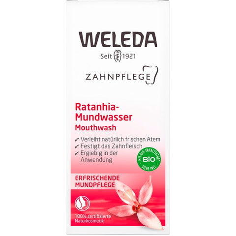 WELEDA Ratanhia Mouthwash Organic 50ml