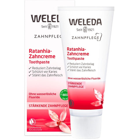 WELEDA Ratanhia Toothpaste Organic 75ml