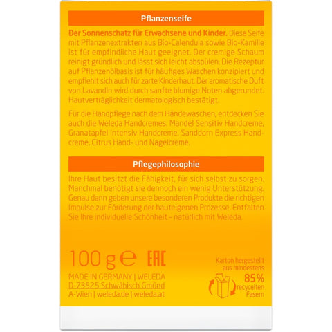 WELEDA Calendula Plant Soap Organic 100g