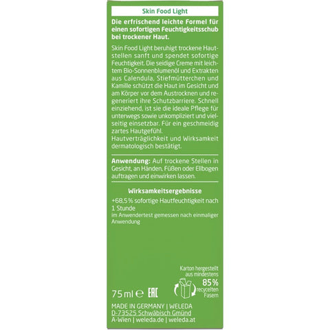 WELEDA Skin Food Light Organic 75ml