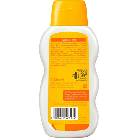 WELEDA Baby Calendula Care Milk Organic 200ml