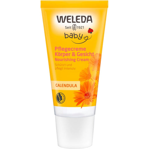 WELEDA Baby Calendula Pflegecreme Körper & Gesicht Bio 30ml
