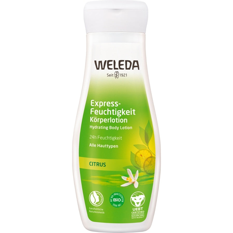 WELEDA Express-Feuchtigkeit Körperlotion Citrus Bio 200ml