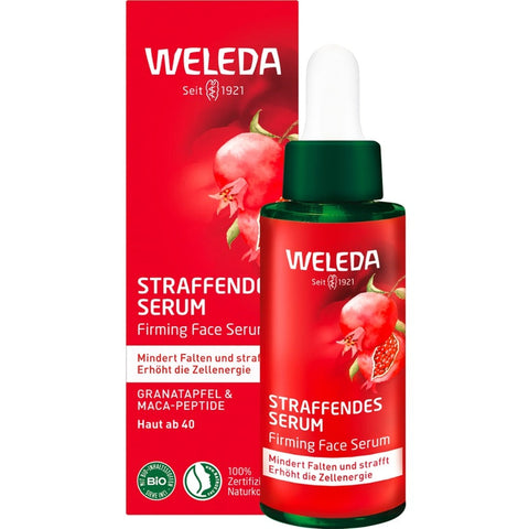 WELEDA Firming Serum Pomegranate &amp; Maca Peptides Organic 30ml