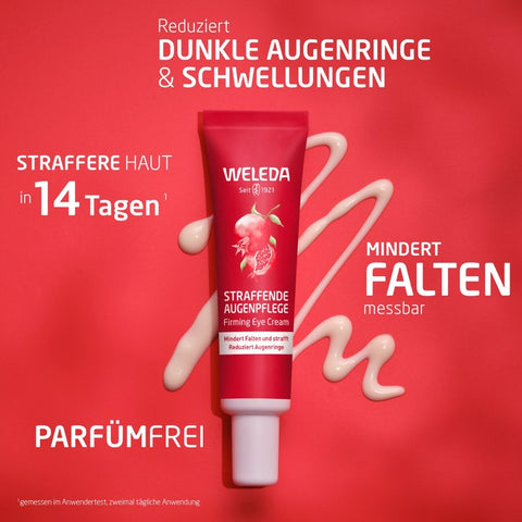 WELEDA Firming Eye Care Pomegranate &amp; Maca Peptides Organic 12ml