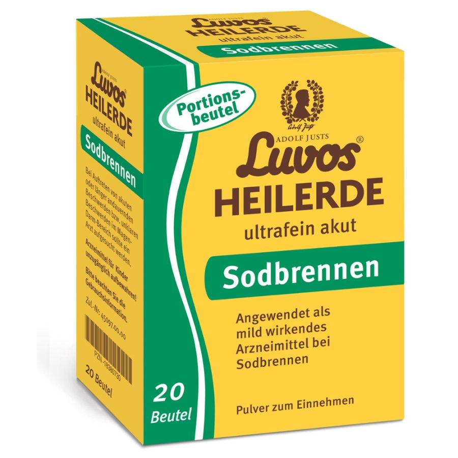 Luvos Heilerde ultrafein akut Sodbrennen 130g, 20Beutel