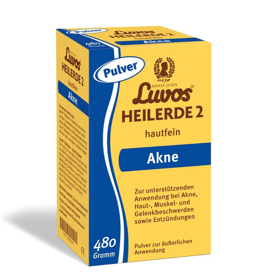 Luvos Heilerde 2 hautfein Bio 480g