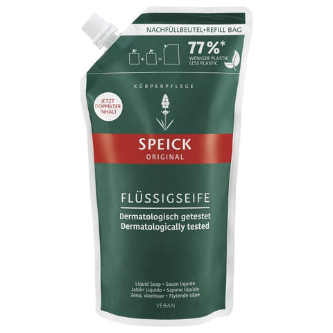Speick Original Flüssigseife, Nachfüllbeutel Bio 600ml