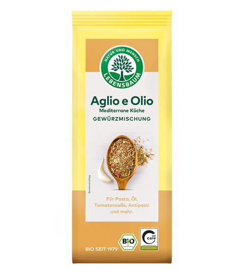 Lebensbaum Aglio e Olio - Mediterranean Cuisine Organic 40g