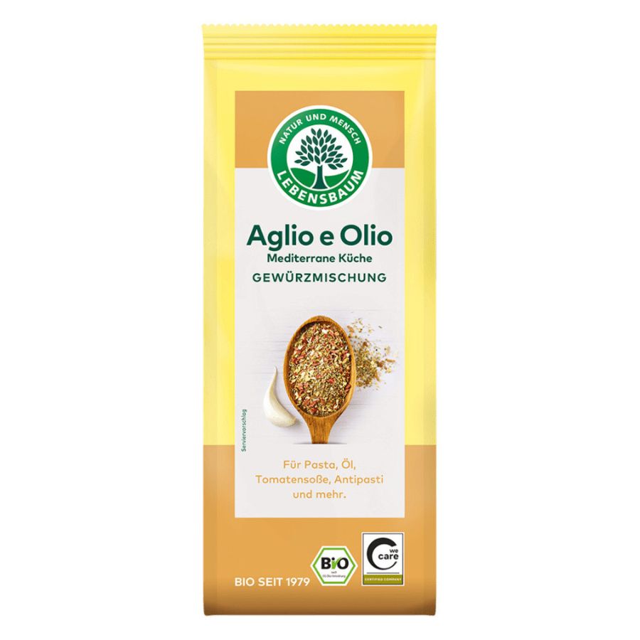 Lebensbaum Aglio e Olio - Mediterrane Küche Bio 40g