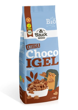 Bauck Mühle Bio Knusper Choco Igel Hafer (225g) glutenfrei