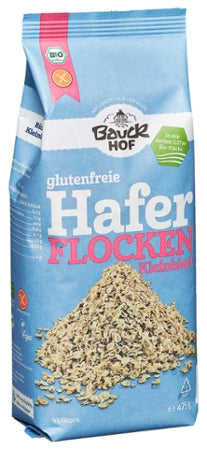 Bauck Mill Rolled Oats Small Leaf 475g Organic - gluten-free