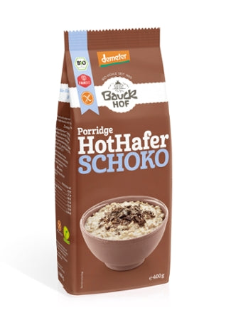 Bauck Mühle Hot Hafer Schoko 400g Demeter - glutenfrei
