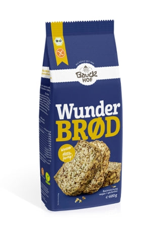 Bauck Mühle Wunderbröd 600g Organic - gluten-free