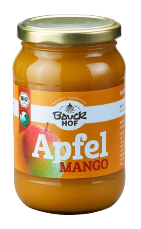 Bauck Mill Apple-Mango Puree (unsweetened) 360g Organic