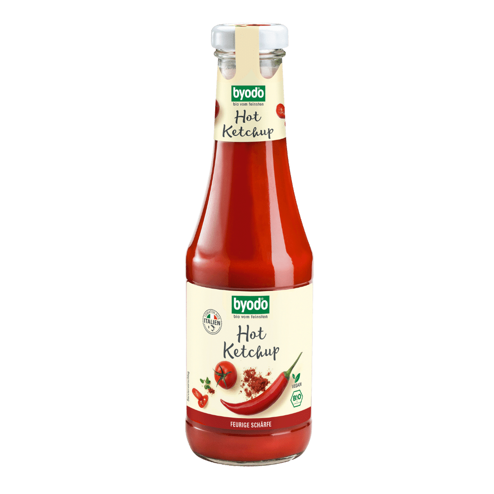BYODO Hot Ketchup 500ml Bio