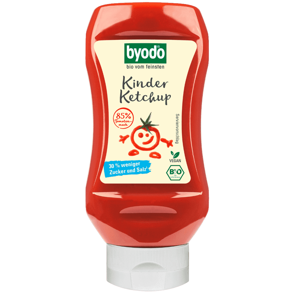 BYODO Kinder Ketchup 85% Tomatenmark 300ml