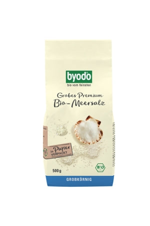 BYODO Grobes Premium Bio-Meersalz (500 g)