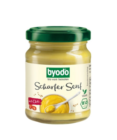 BYODO Bio Senf scharf 125ml