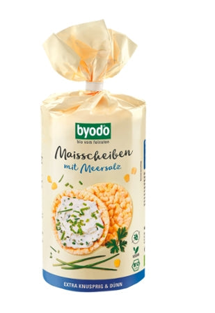 BYODO corn waffles with sea salt 120g