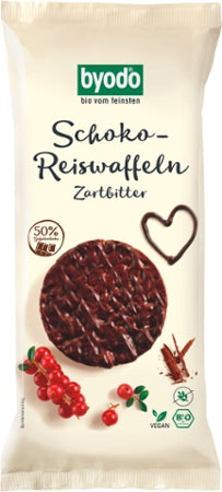 BYODO Rice Cakes Dark Chocolate 65g