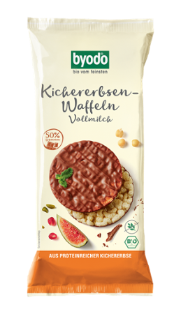 BYODO chickpea waffles whole milk 65g