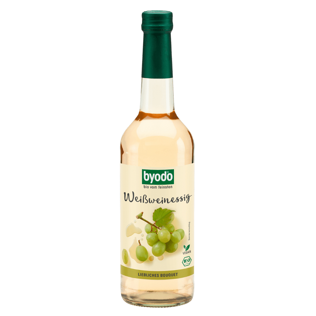 BYODO Bio Weissweinessig 0,5 Liter 6% Säure