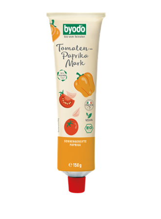 BYODO Tomaten-Paprika Mark Doppelfrucht Tube 200g