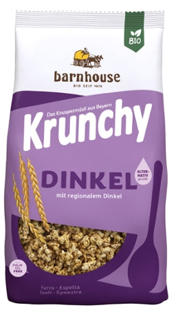 Barnhouse Bio Krunchy Dinkel alternativ gesüßt 375g