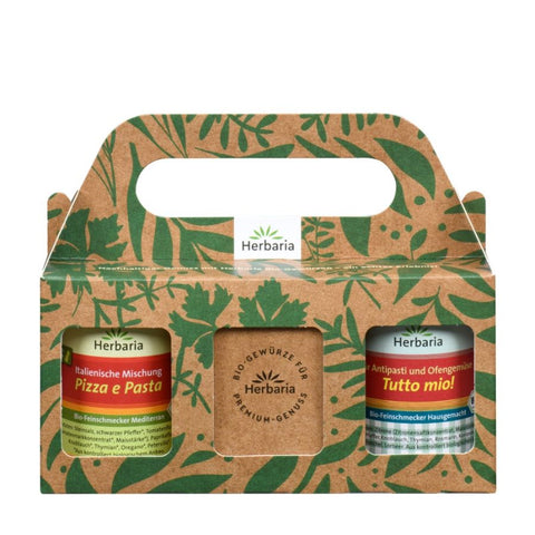 Herbaria Gewürze Geschenkset Mediterran Bio 165g