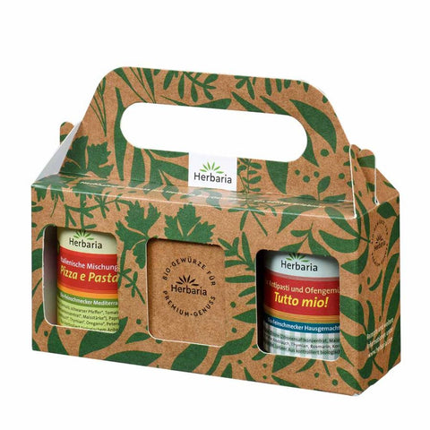 Herbaria Gewürze Geschenkset Mediterran Bio 165g