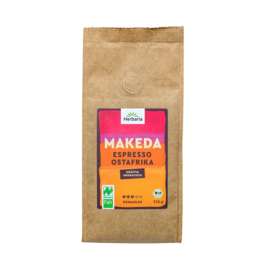 Herbaria Espresso MAKEDA gemahlen bio* -Naturland Fair zertifiziert 250g