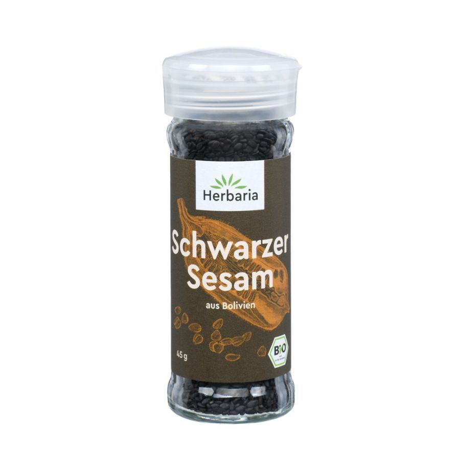 Herbaria Schwarzer Sesam Bio 45g