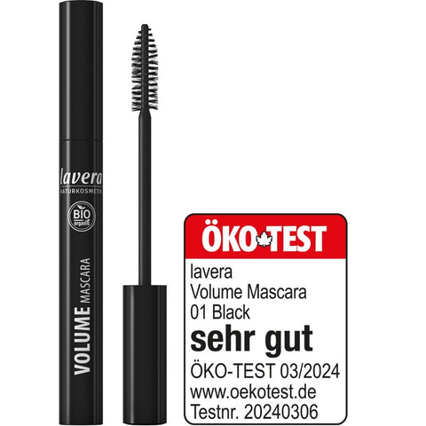 Lavera VOLUME MASCARA -Black- Organic 9ml
