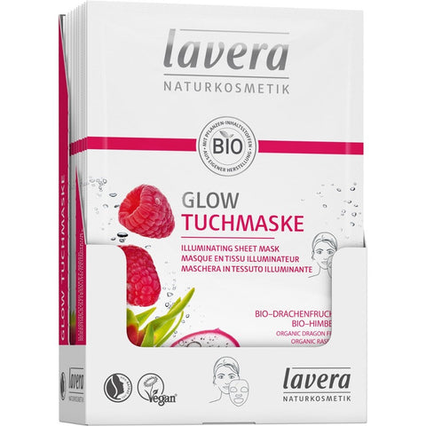 Lavera Glow Sheet Mask Organic 21g