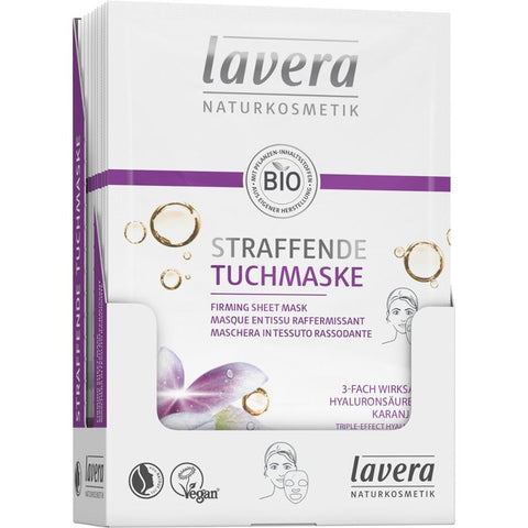 Lavera Firming Sheet Mask Organic 21g