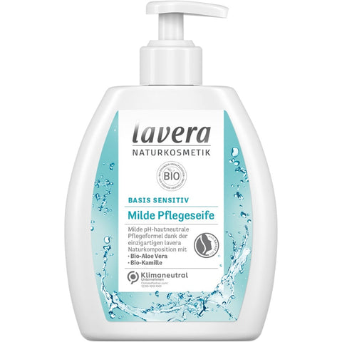 Lavera basis sensitiv milde Pflegeseife Bio 250ml